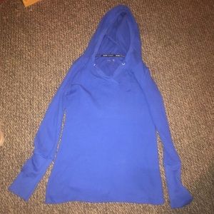 Sapphire/Royal Blue Hooded Thermal Calvin Klein L